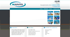 Desktop Screenshot of maintel-dz.com
